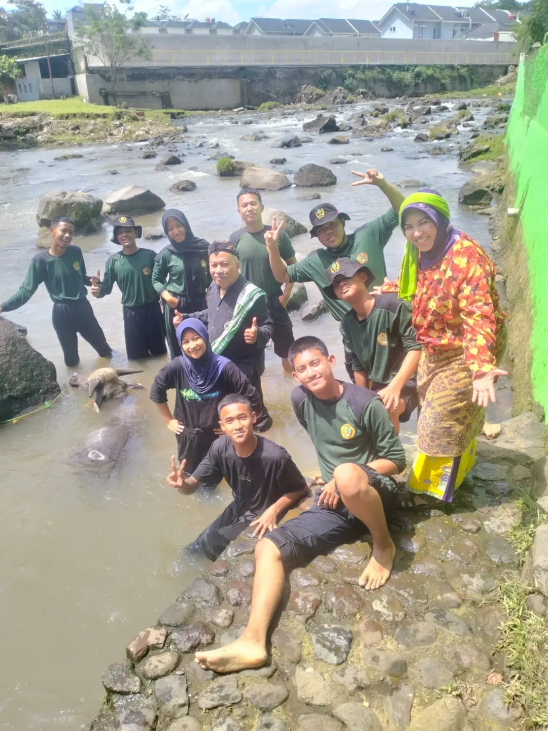 Ikut serta memeriahkan HUT Ke 26 Kampoeng Wisata Cinangneng